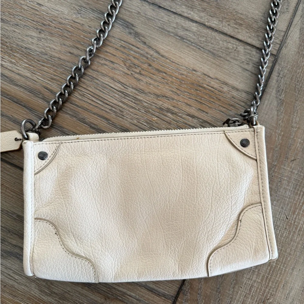 Coach Cream Leather Crossbody Bag - Picture 4 of 9